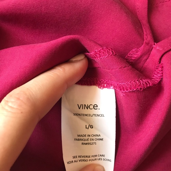 NWOT Vince Shirt Dress Size girls Large / women xs - Picture 5 of 7